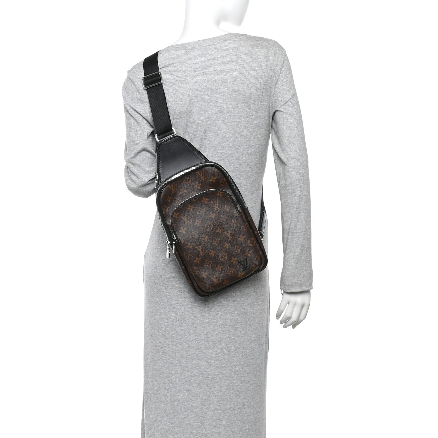 Louis Vuitton Monogram Macassar Avenue Sling Bag NM