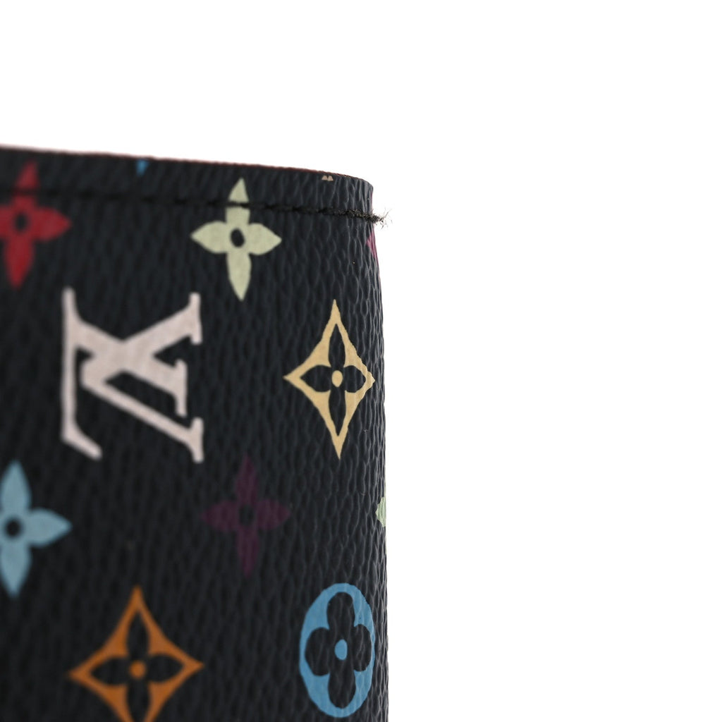 Louis Vuitton Monogram Multicolor Alexandra Wallet Black