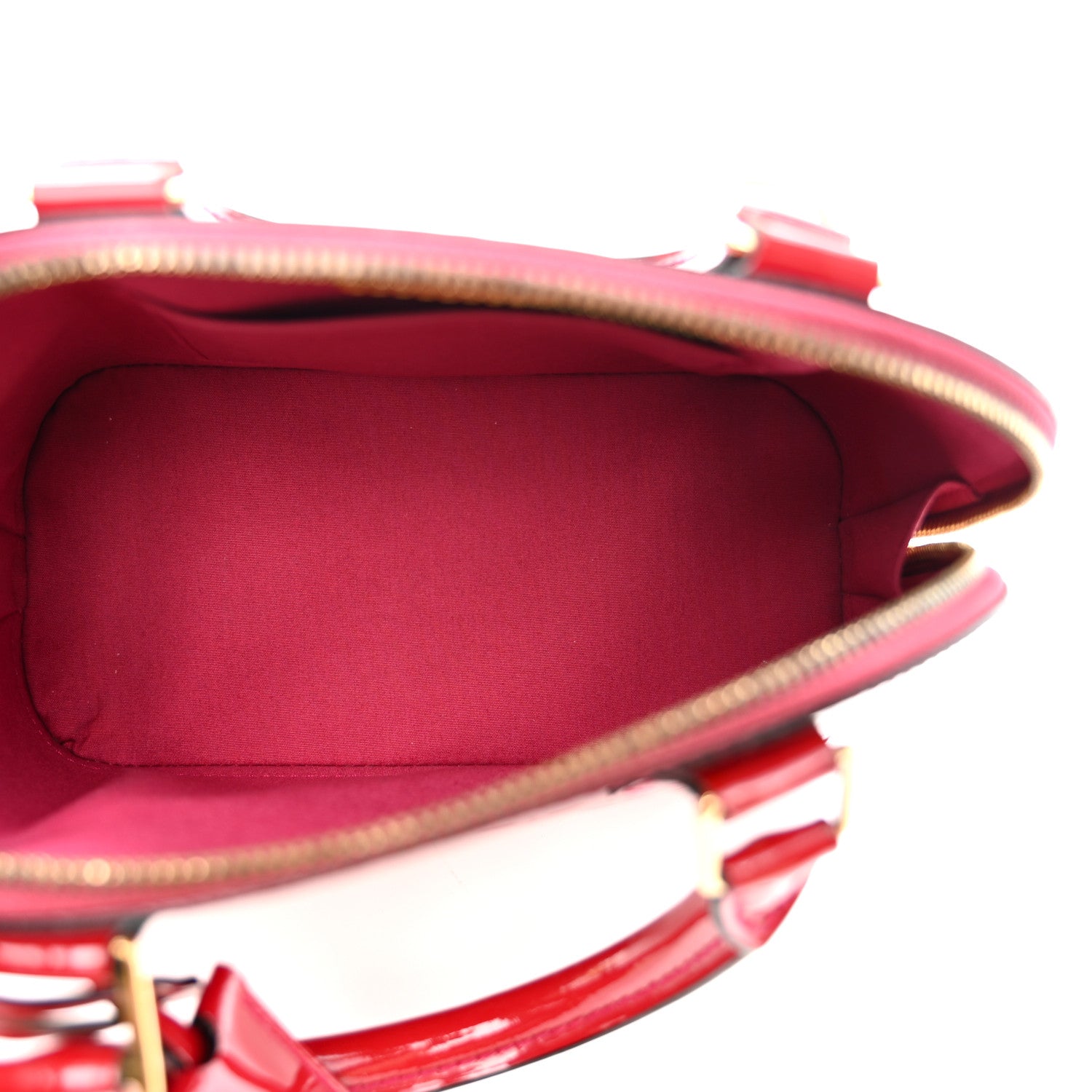 Louis Vuitton Vernis Alma BB Rose Indien