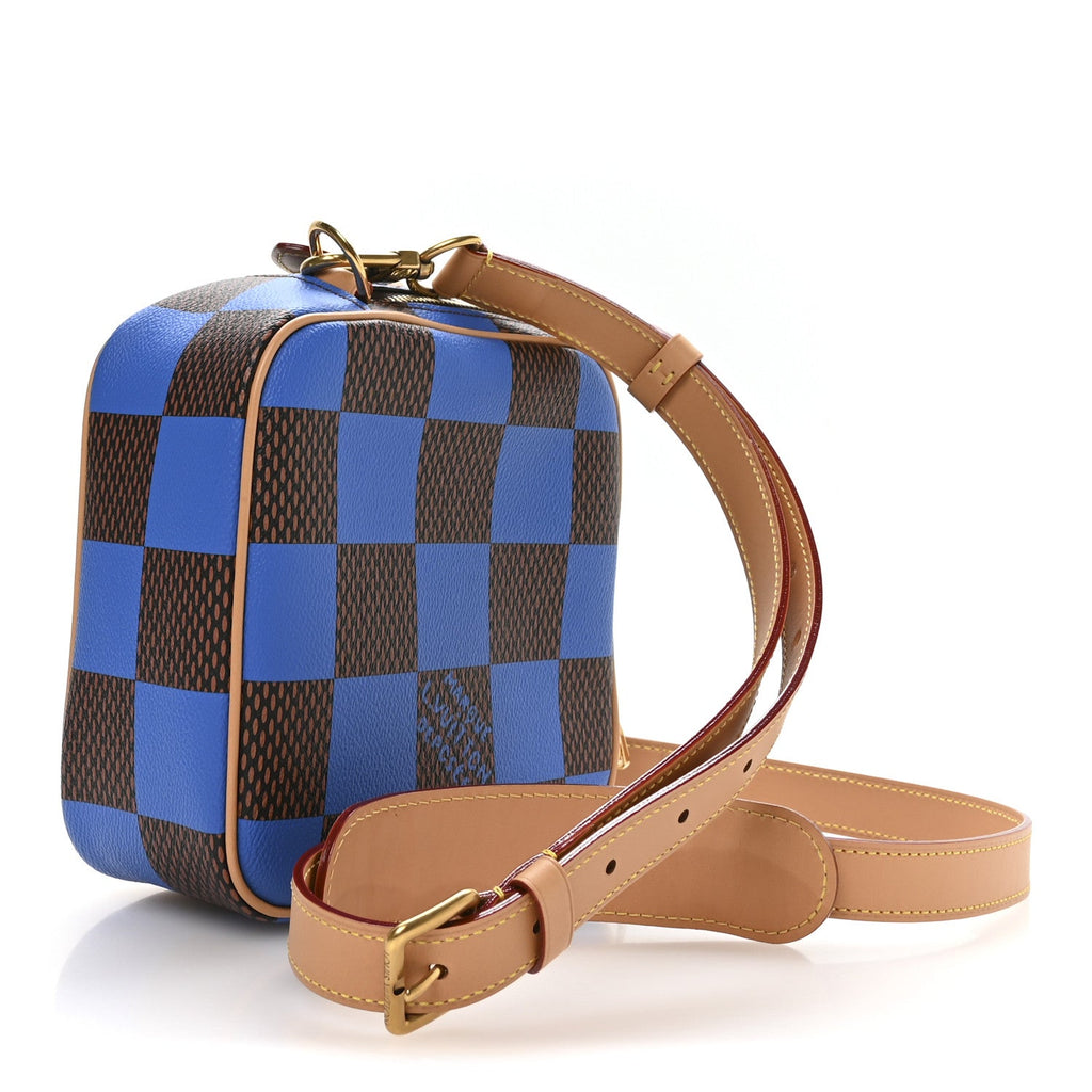 Louis Vuitton Damier Pop Chess Messenger Blue