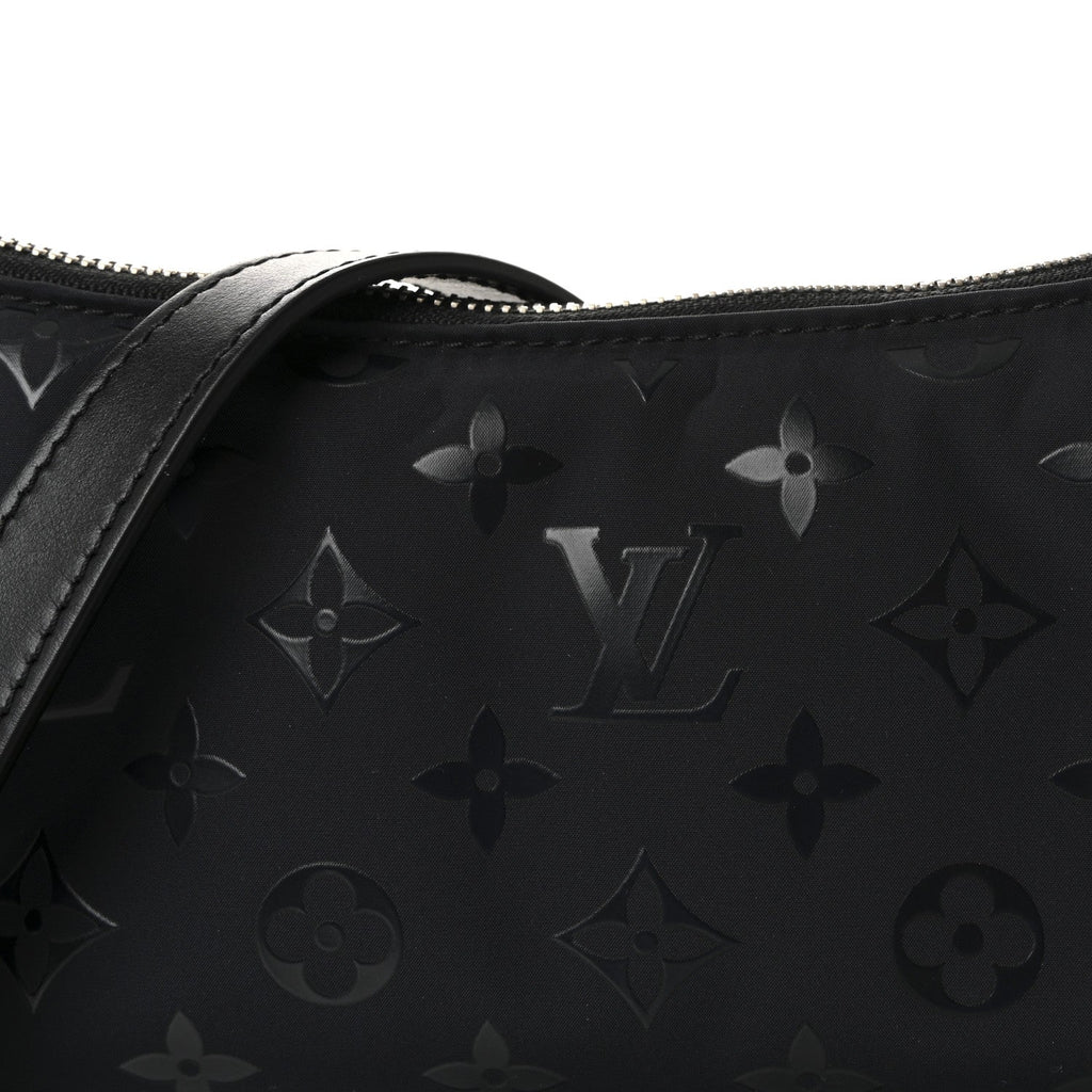 Louis Vuitton Nylon Monogram Loop Pocket Hobo Polar Night
