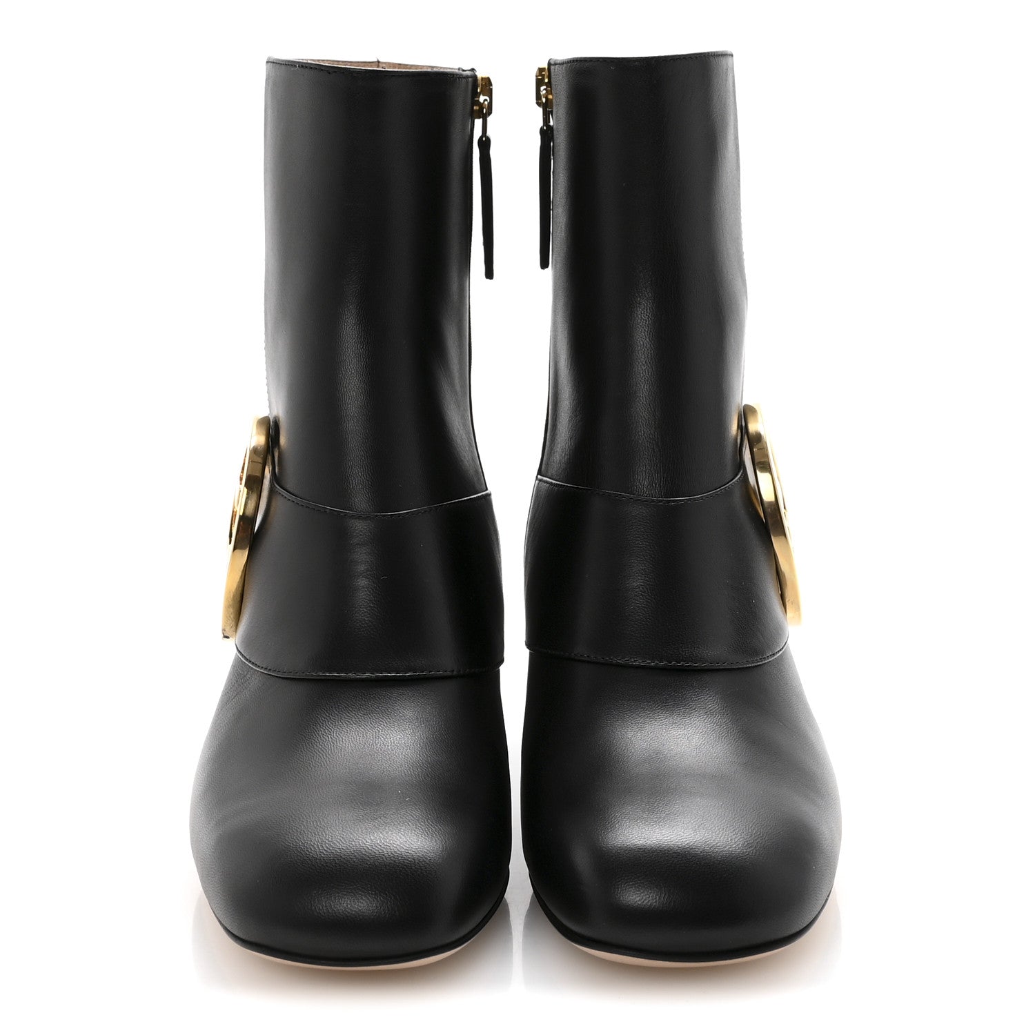 Gucci Malaga Kid GG Blondie 55mm Ankle Boots 35 Black