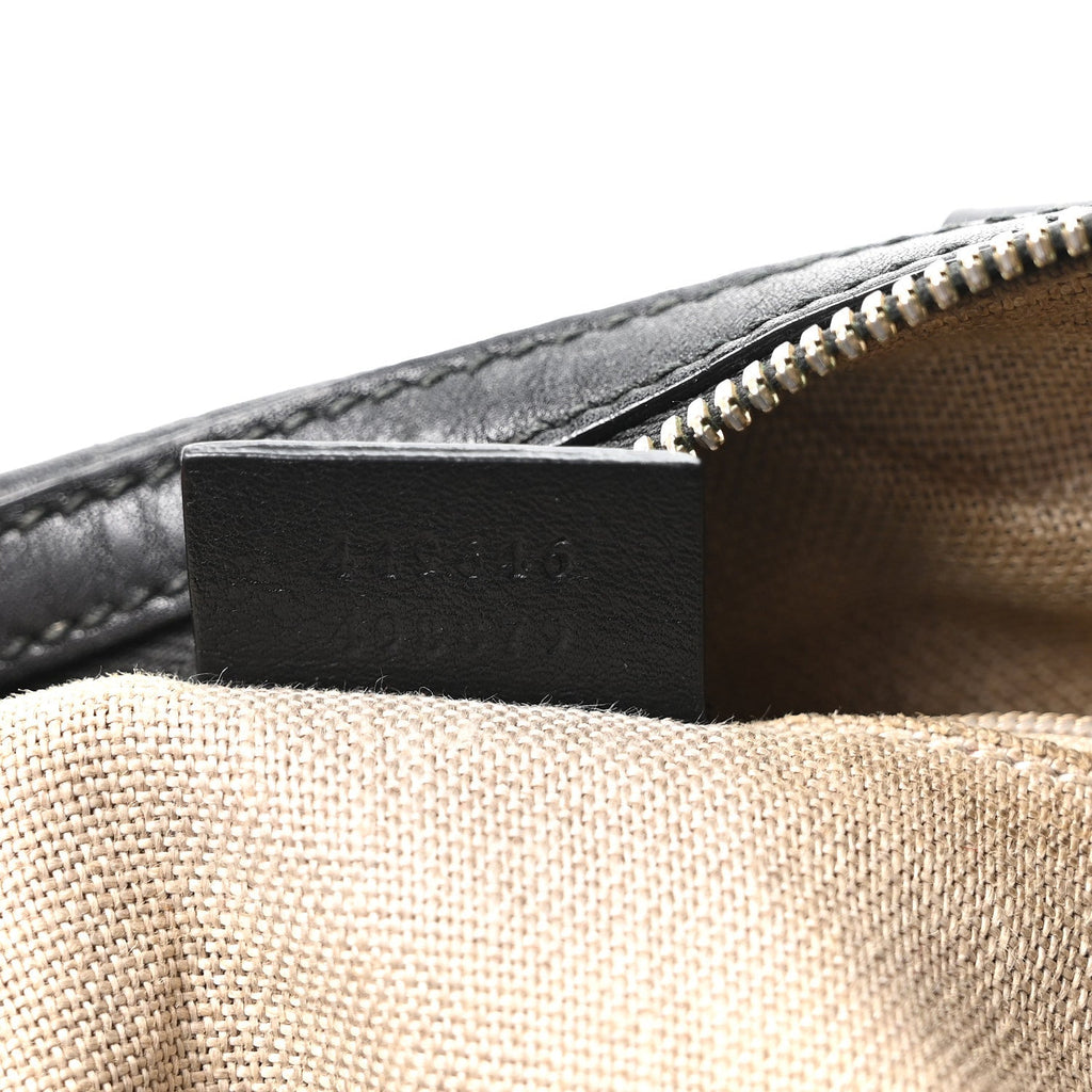Gucci Microguccissima Medium Joy Boston Black