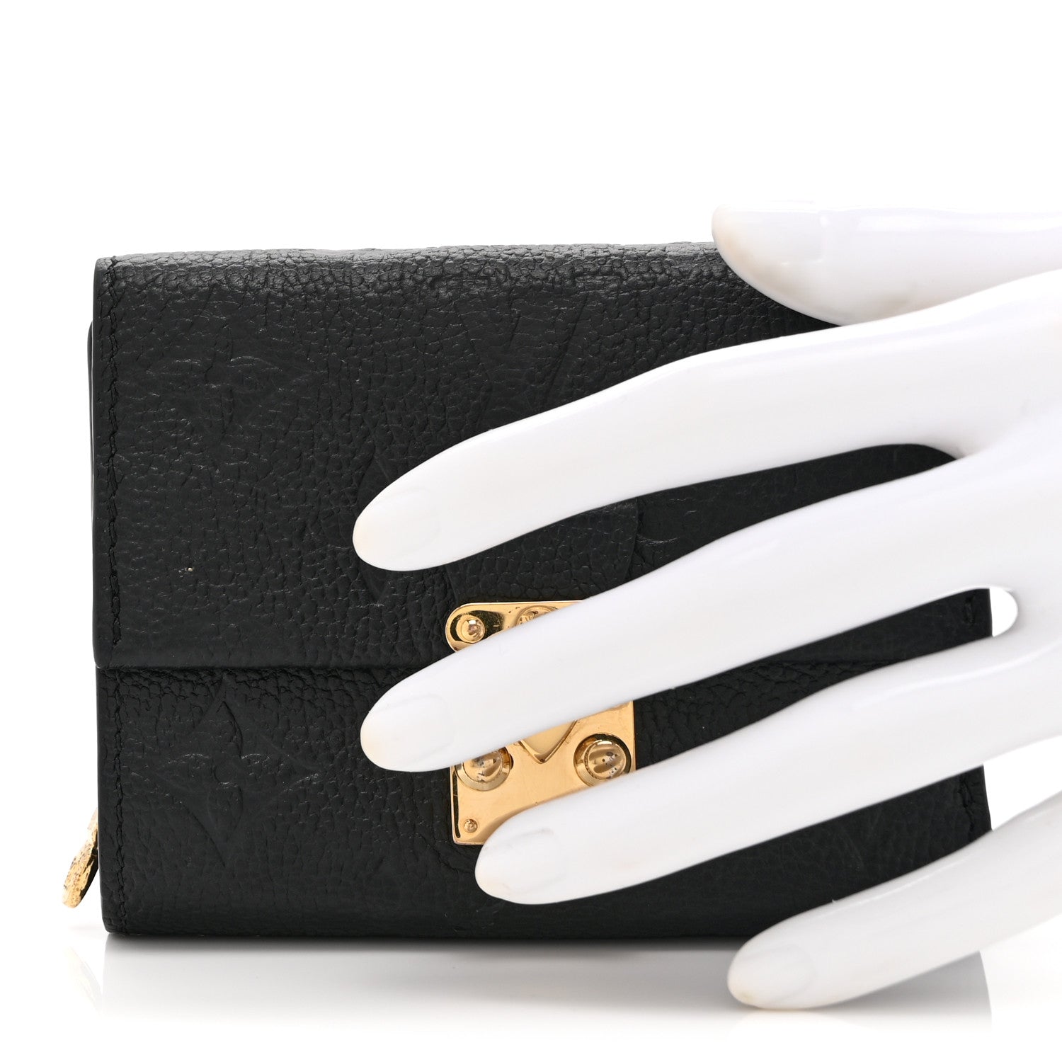 Louis Vuitton Empreinte Metis Compact Wallet Black
