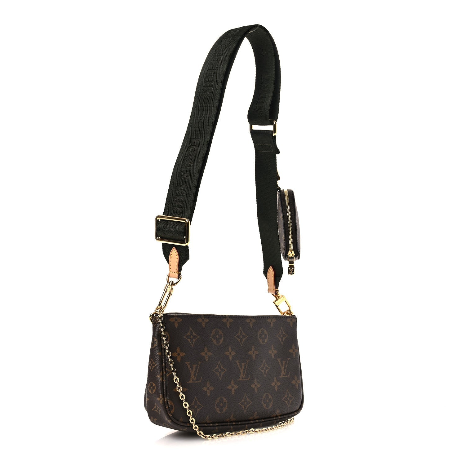 Louis Vuitton Monogram Multi Pochette Accessories Kaki
