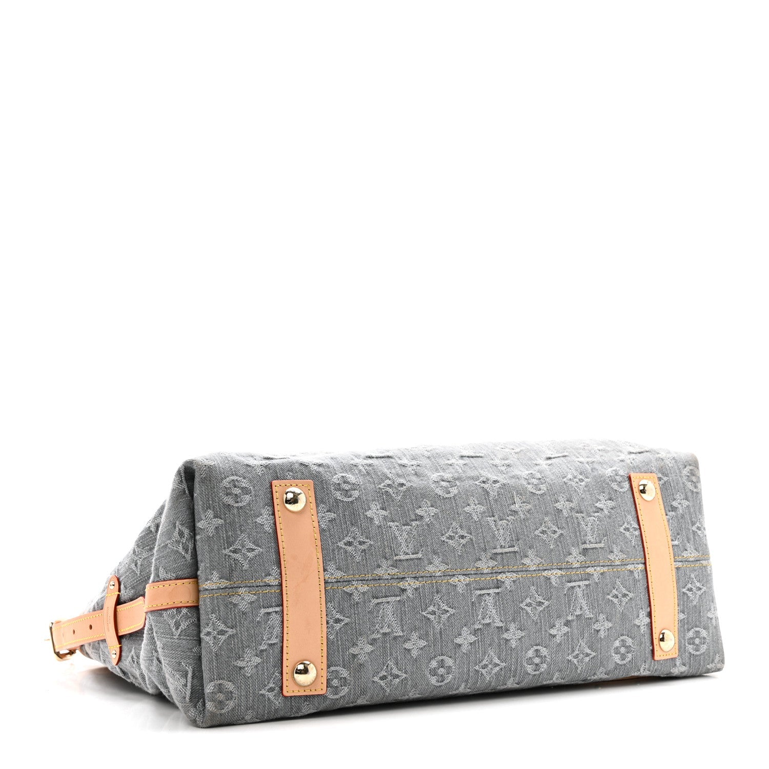 Louis Vuitton Monogram Denim CarryAll MM Washed Grey