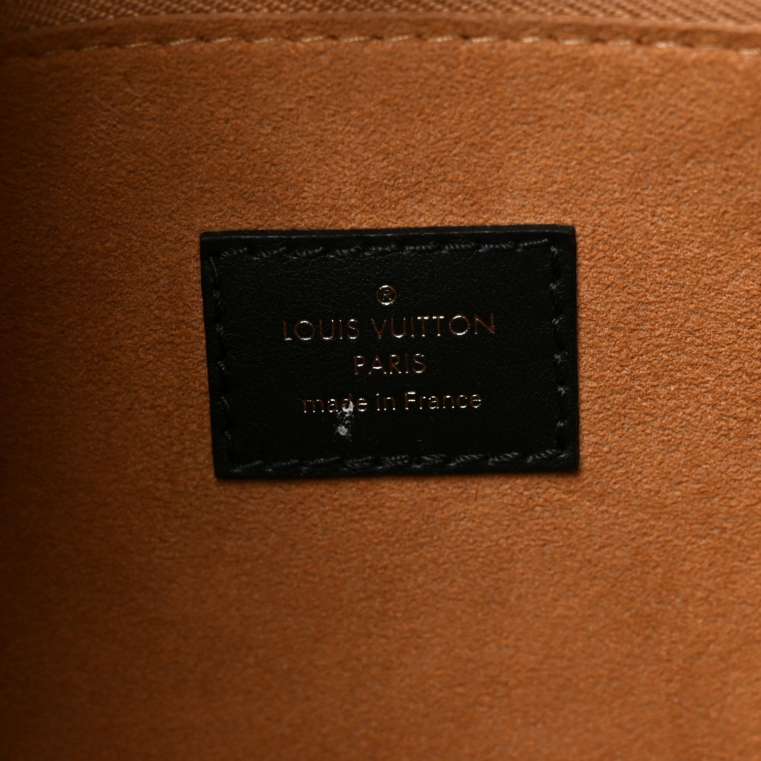 Louis Vuitton Calfskin Monogram On My Side MM Black
