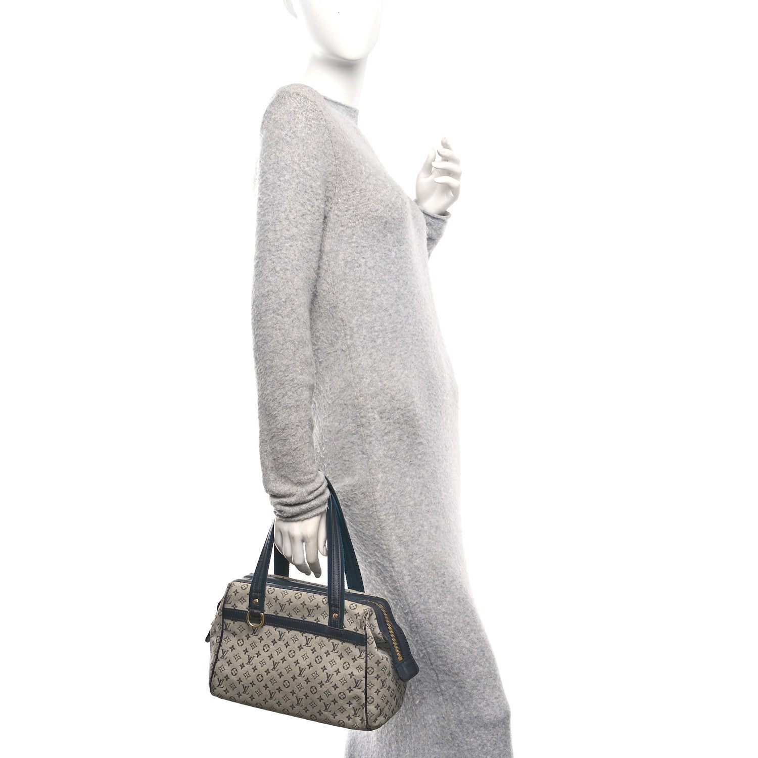 Louis Vuitton Mini Monogram Josephine PM Blue