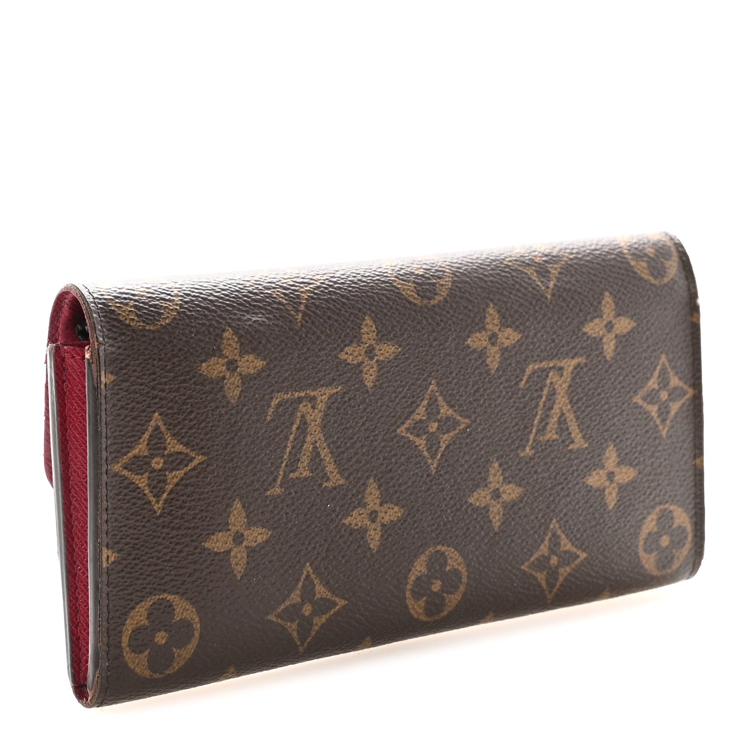 Louis Vuitton Monogram Emilie Wallet Fuchsia