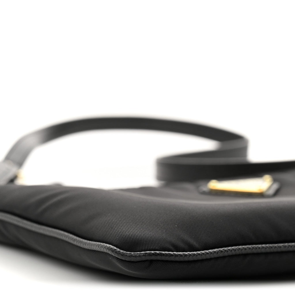 Prada Re-Nylon Saffiano Pouch Black