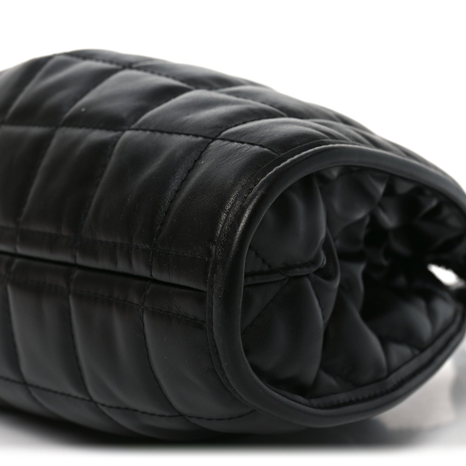 Gucci Calfskin Quilted Medium Deco Tote Bag Black
