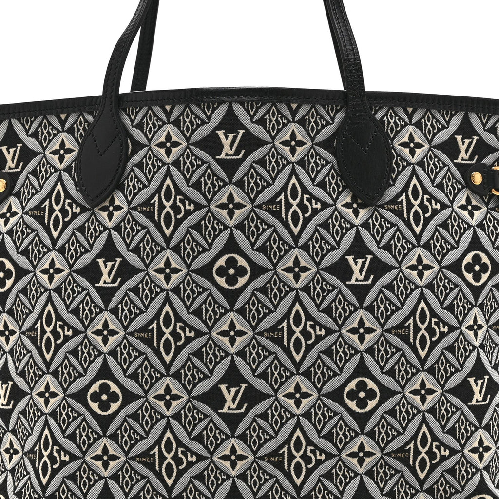 Louis Vuitton Jacquard Since 1854 Neverfull MM Grey