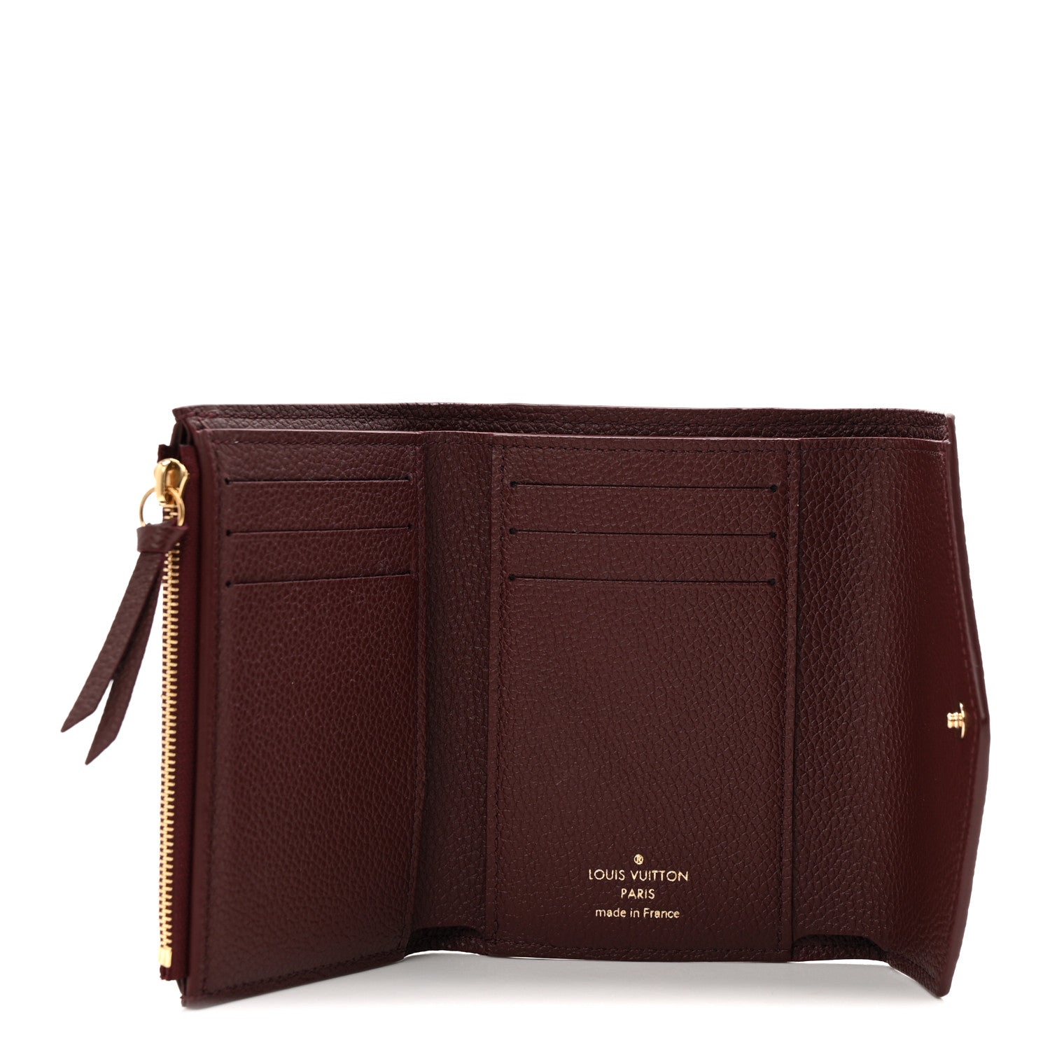 Louis Vuitton Empreinte Victorine Wallet Wine