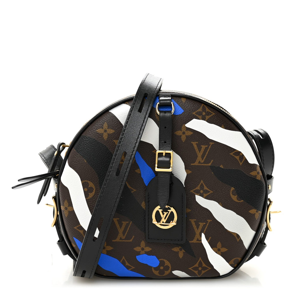 Louis Vuitton X LOL Monogram Boite Chapeau Souple Blue Silver
