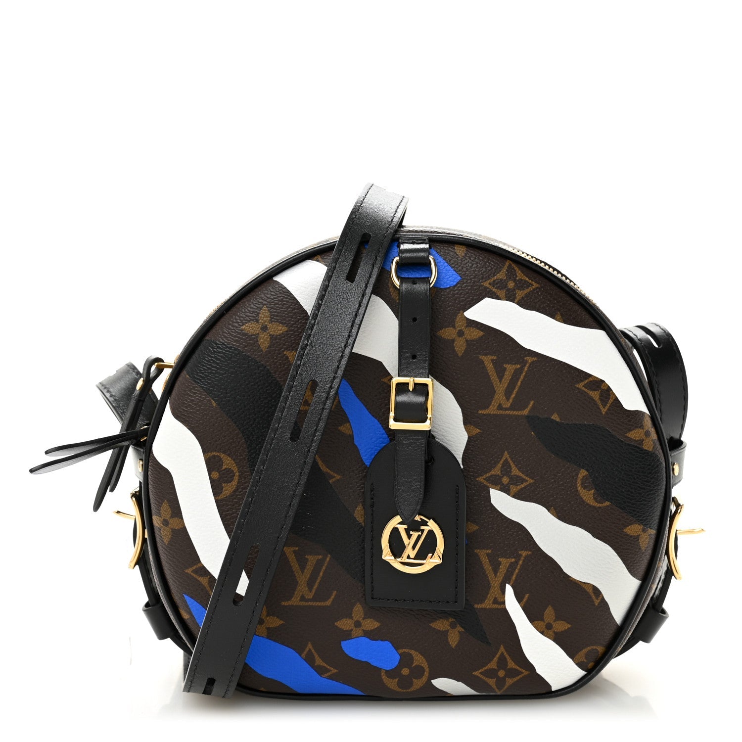 Louis Vuitton X LOL Monogram Boite Chapeau Souple Blue Silver