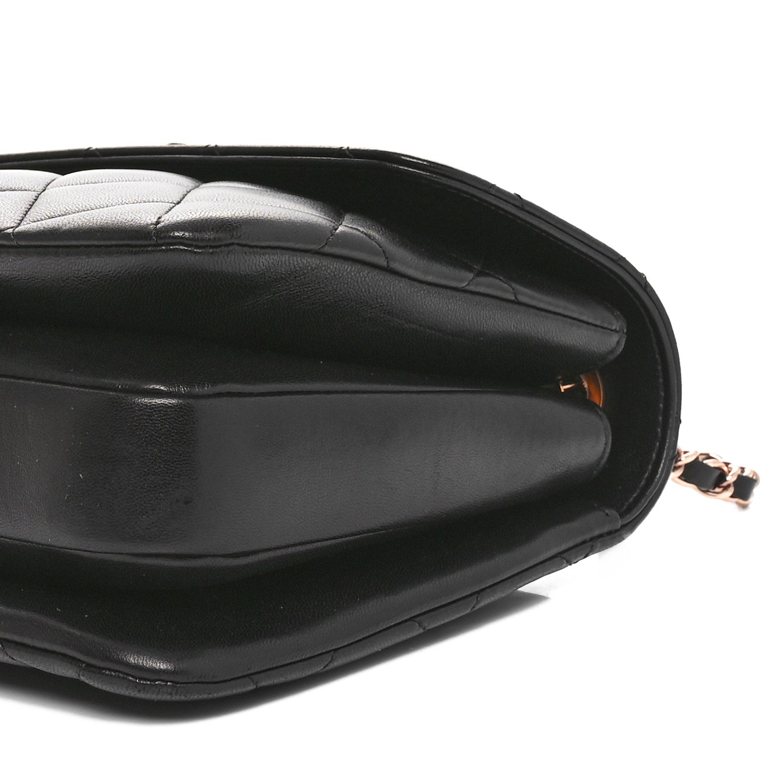 Chanel Lambskin Quilted Small Trendy CC Dual Handle Flap Bag Black