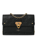 Louis Vuitton Empreinte Vavin Chain Wallet Black