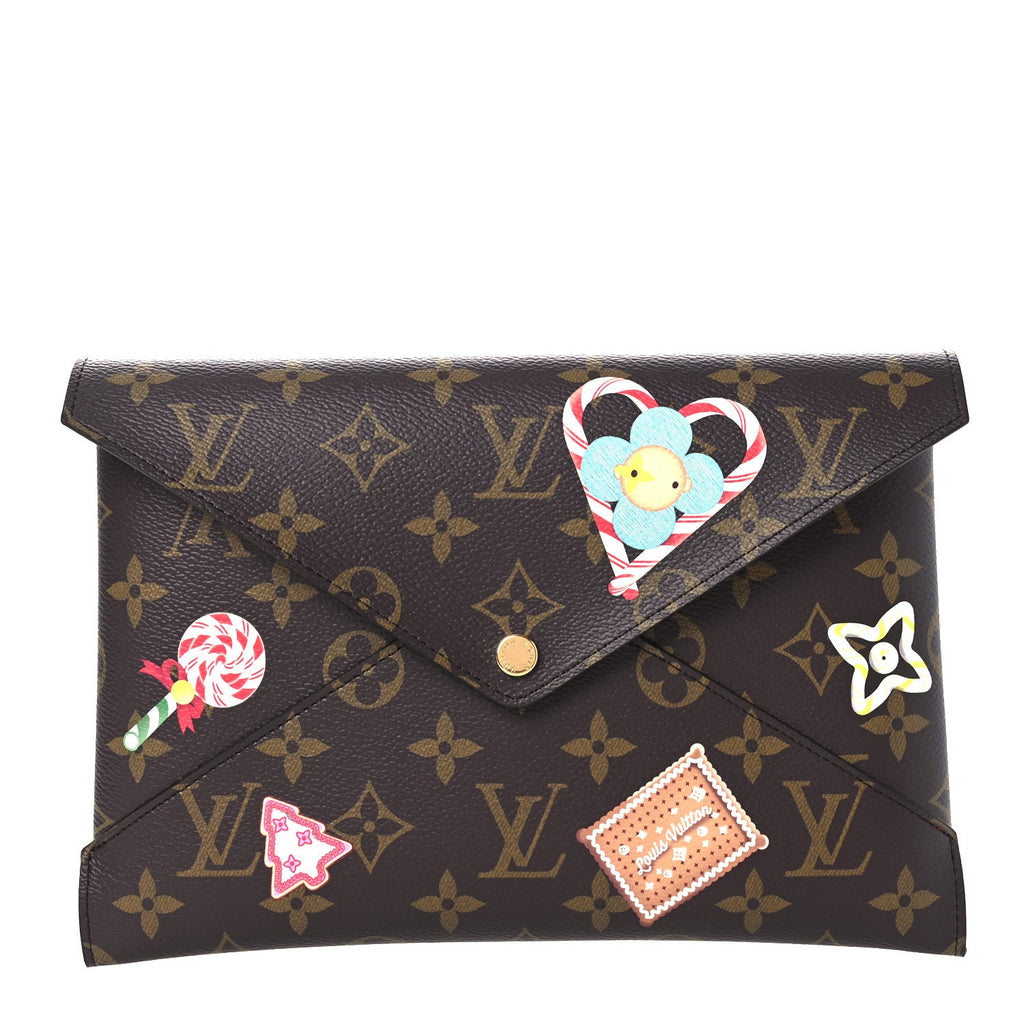 Louis Vuitton Monogram 2024 Christmas Animation Large Kirigami Pochette