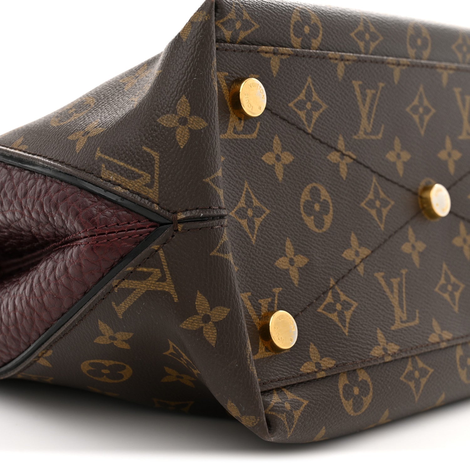 Louis Vuitton Ostrich Lizard Majestueux Tote MM Bordeaux