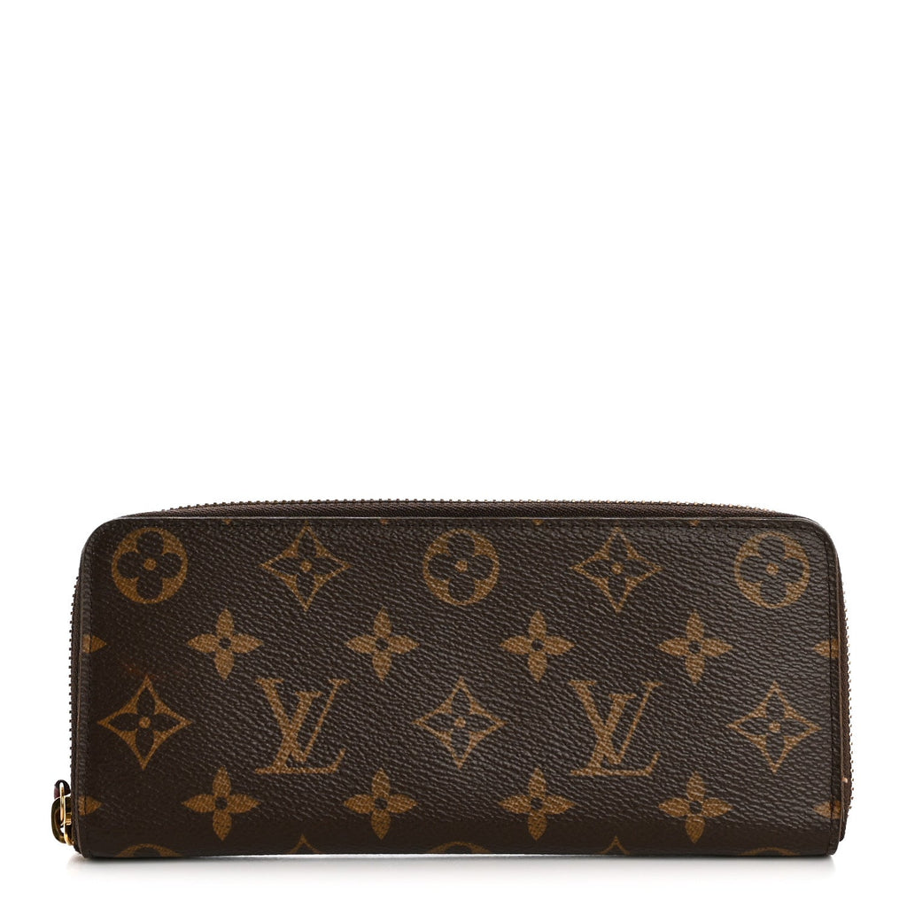 Louis Vuitton Monogram Clemence Wallet Fuchsia