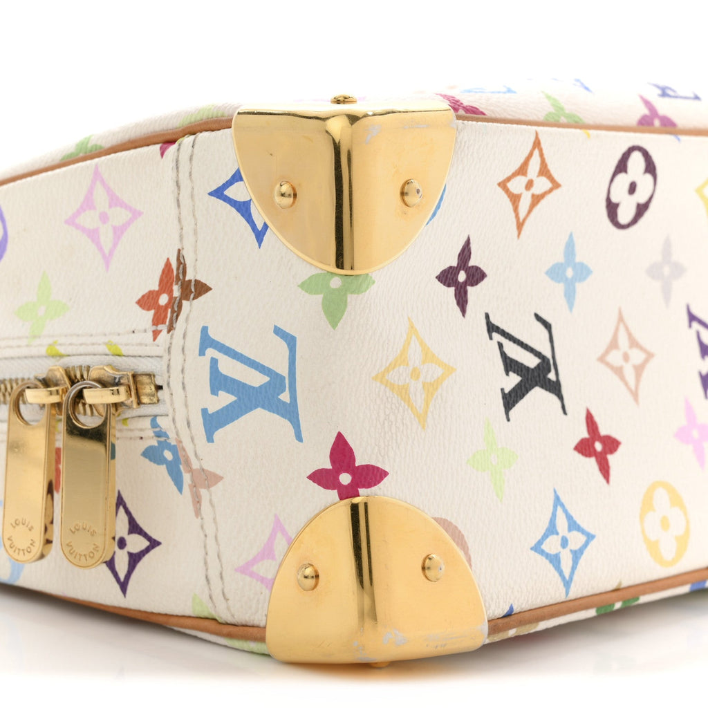 Louis Vuitton Monogram Multicolor Trouville White