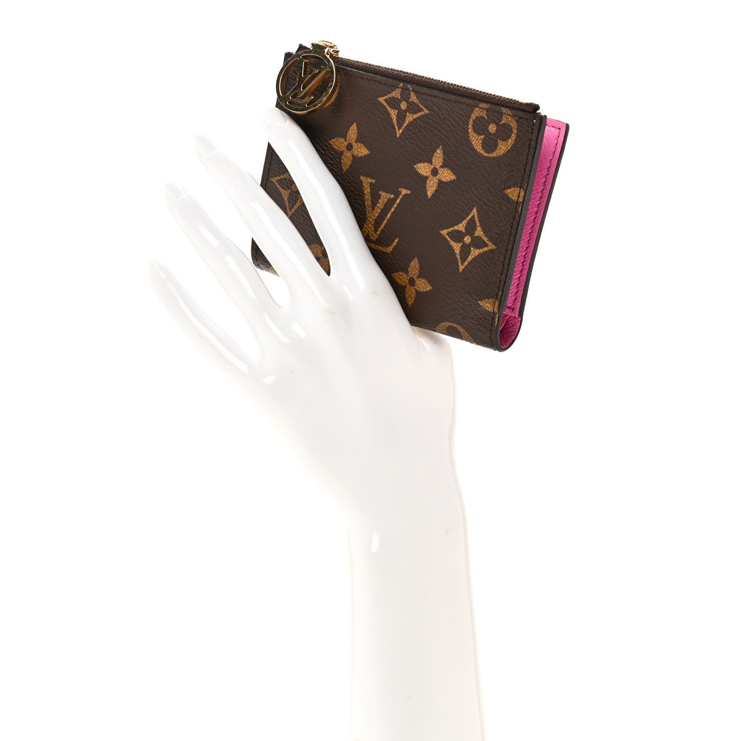 Louis Vuitton Monogram Lisa Wallet Rose Lollipop