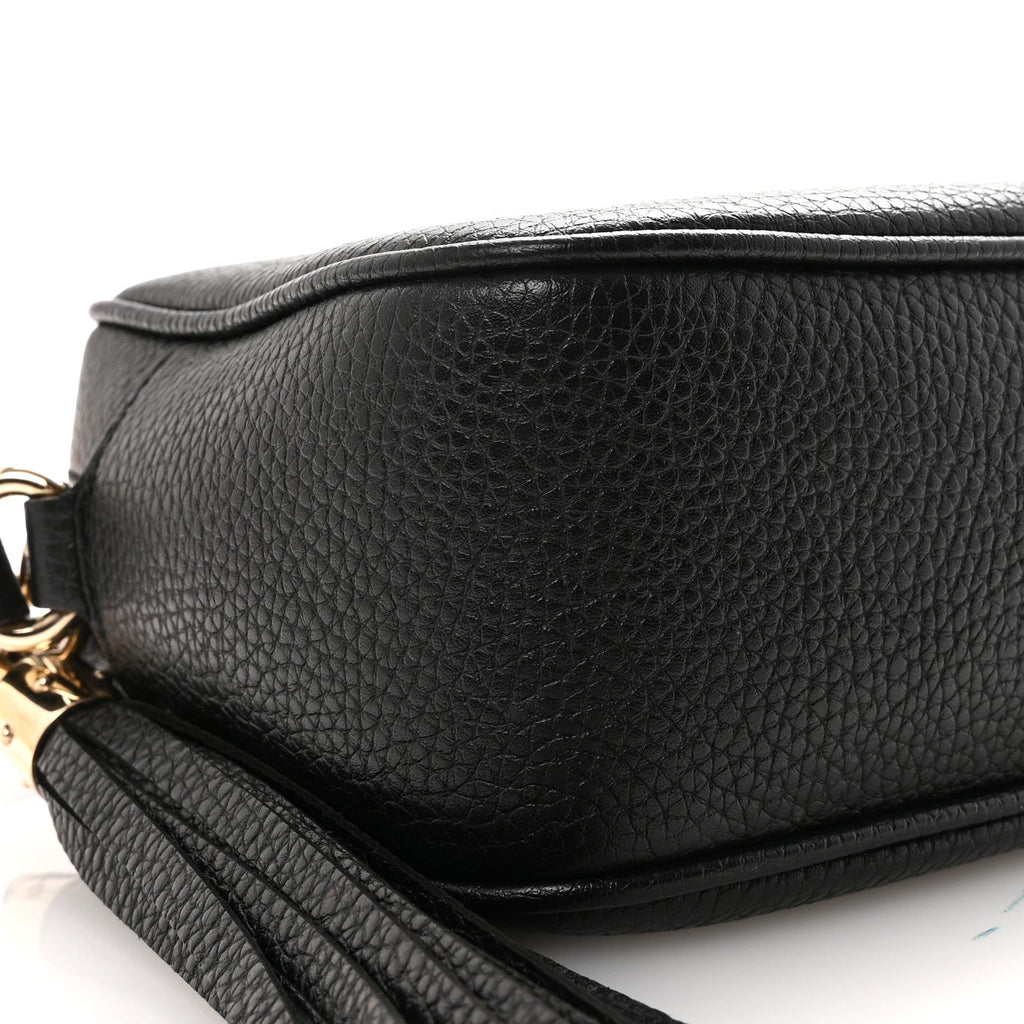 Gucci Pebbled Calfskin Small Soho Disco Bag Black