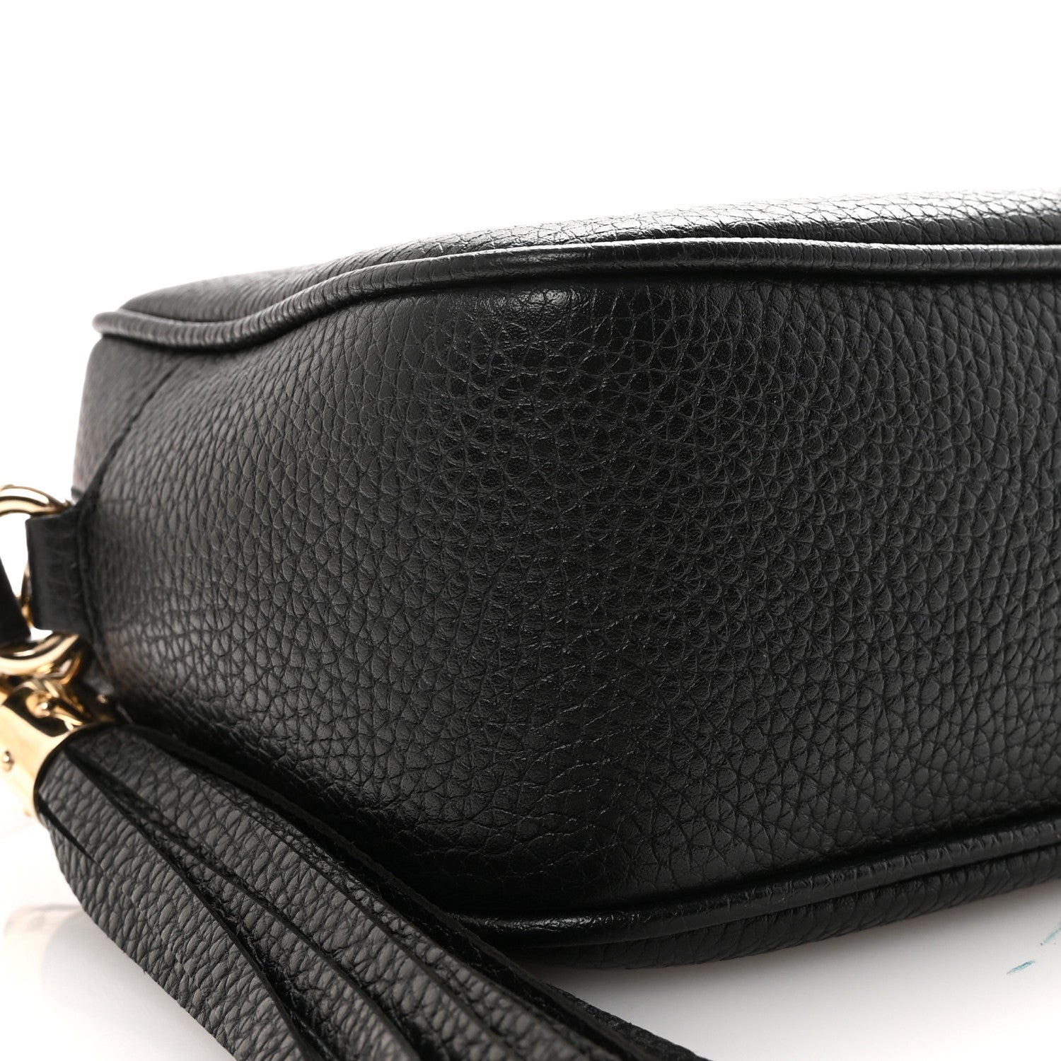 Gucci Pebbled Calfskin Small Soho Disco Bag Black
