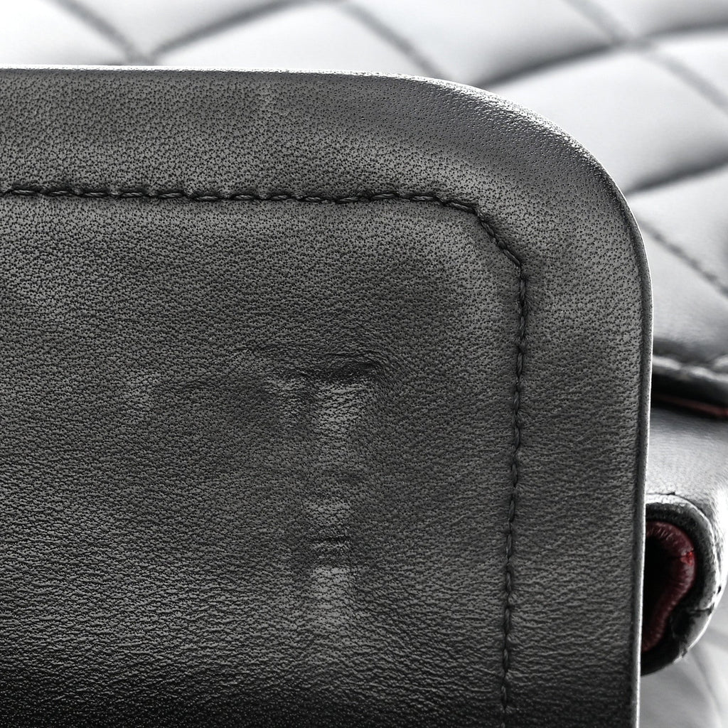 Chanel Lambskin Quilted Medium Double Flap Black