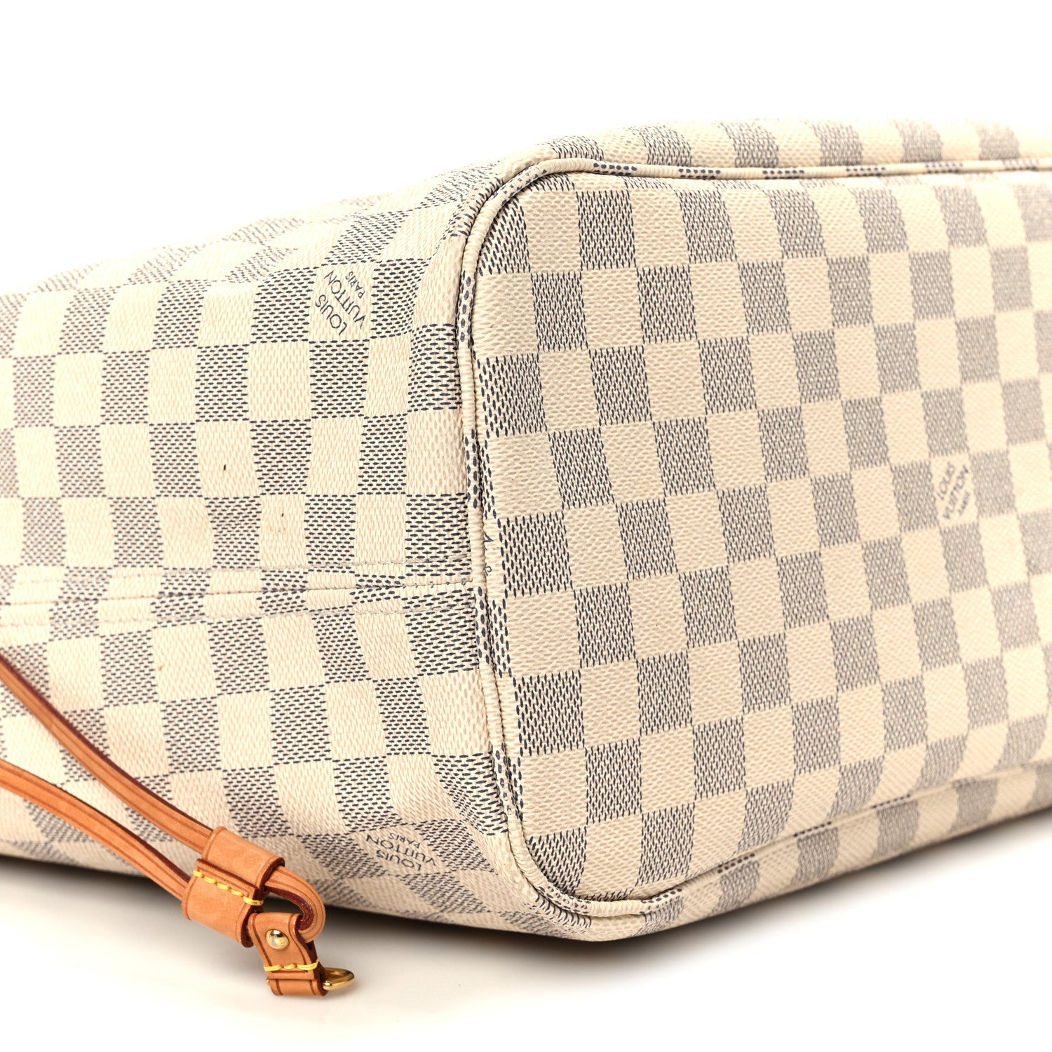 Louis Vuitton Damier Azur Neo Neverfull MM Rose Ballerine