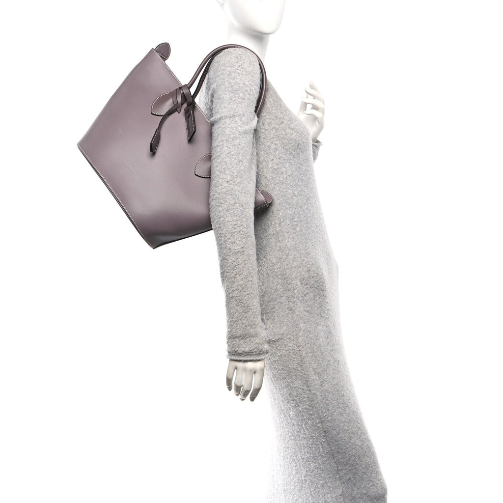 Louis Vuitton Veau Satin Holdall PM Gris