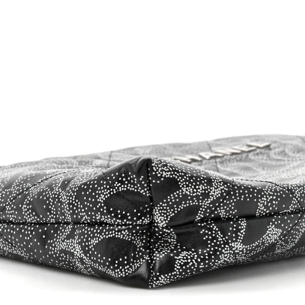 Chanel Printed Calfskin Quilted Chanel 22 Black