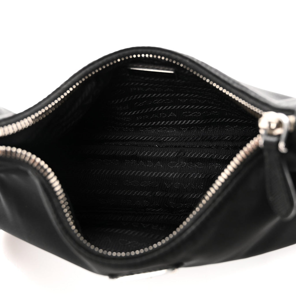 Prada Nylon Re-Edition 2005 Shoulder Bag Black