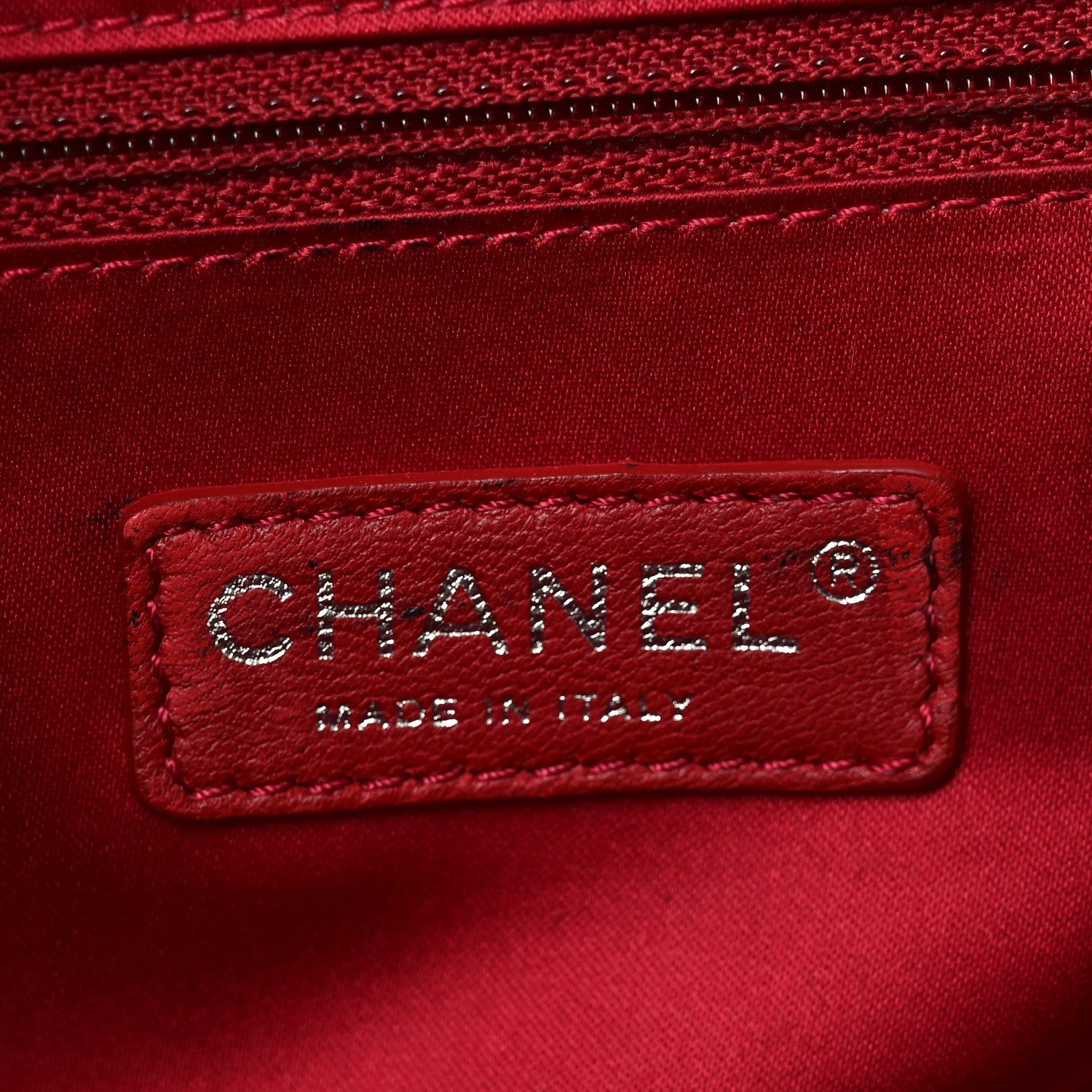Chanel Vinyl Coco Ming Tote Black