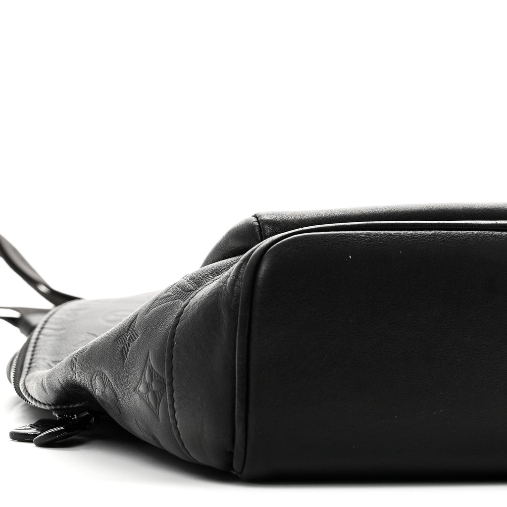 Louis Vuitton Monogram Shadow Racer Slingbag Black