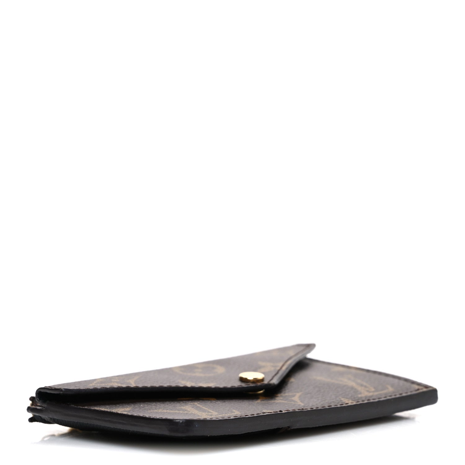 Louis Vuitton Monogram Recto Verso Card Holder Black