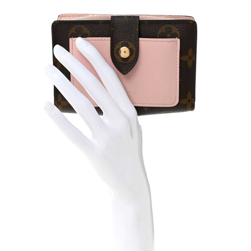 Louis Vuitton Monogram Juliette Wallet Rose Ballerine