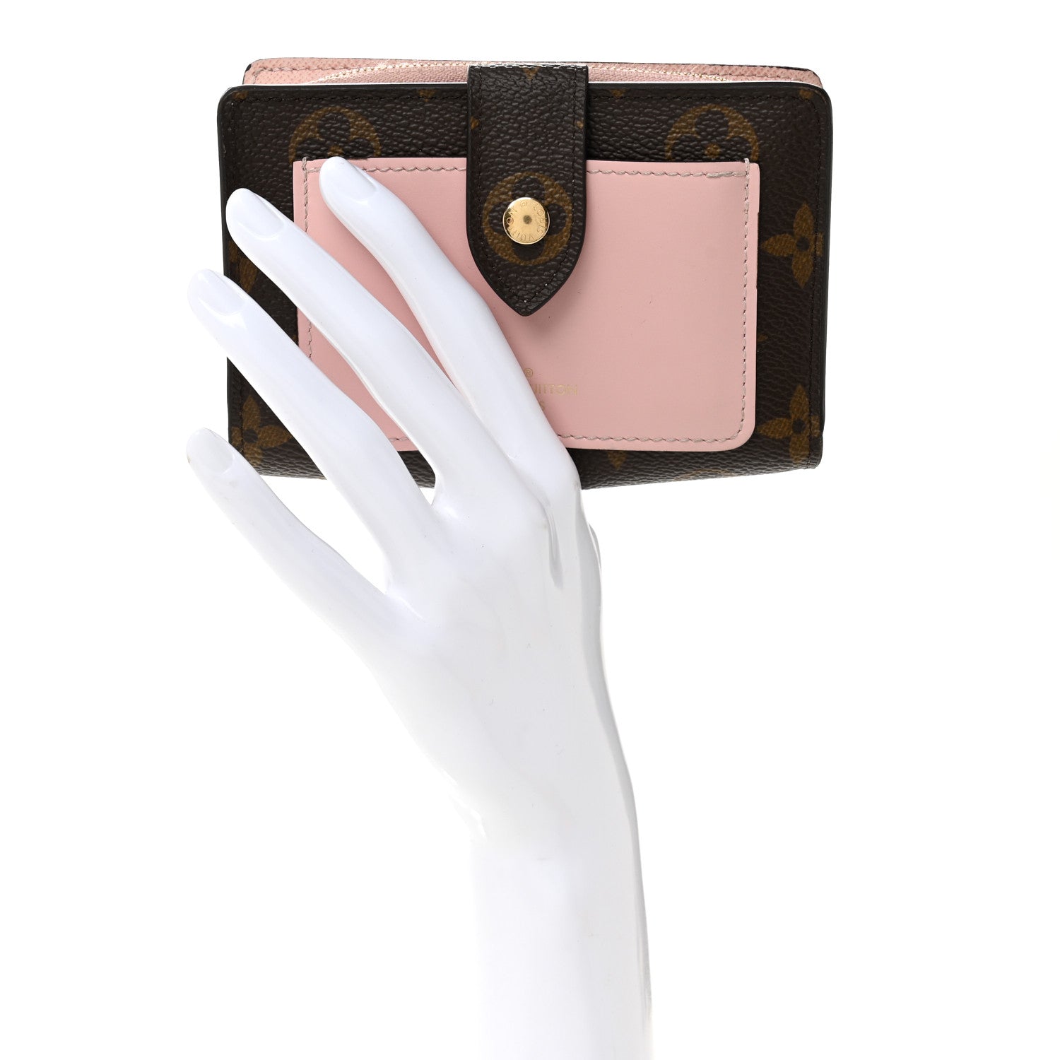 Louis Vuitton Monogram Juliette Wallet Rose Ballerine