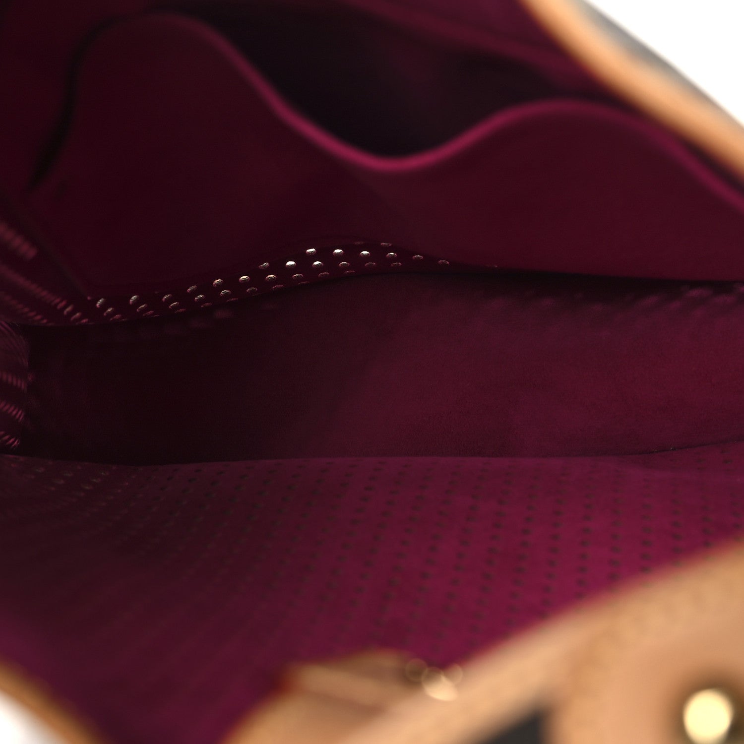 Louis Vuitton Monogram Perforated Musette Fuchsia