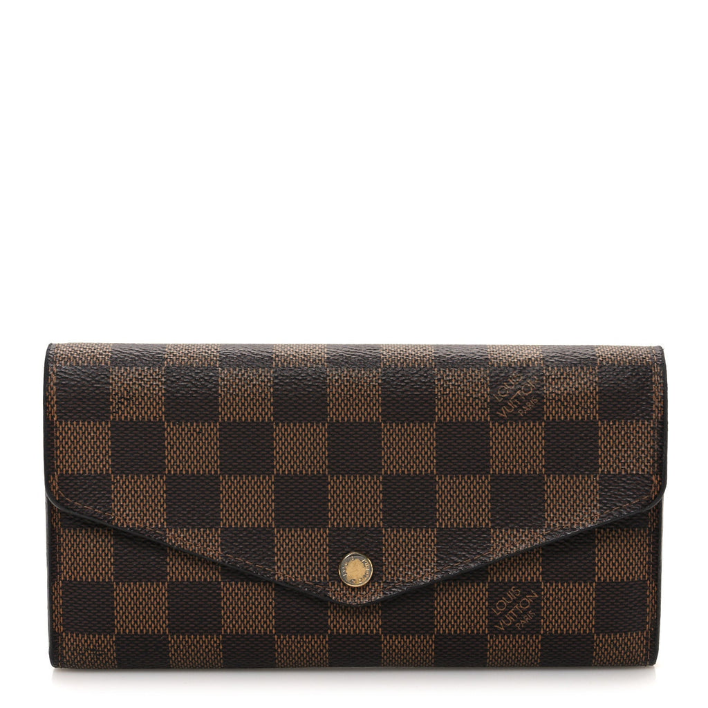Louis Vuitton Damier Ebene Sarah Wallet NM