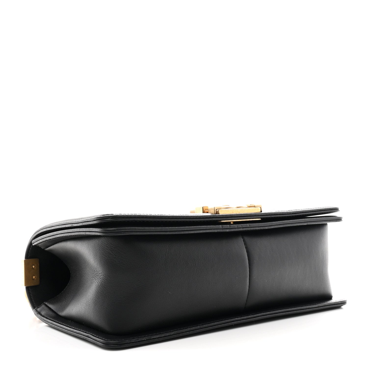 Chanel Lambskin Quilted Medium Boy Flap Black