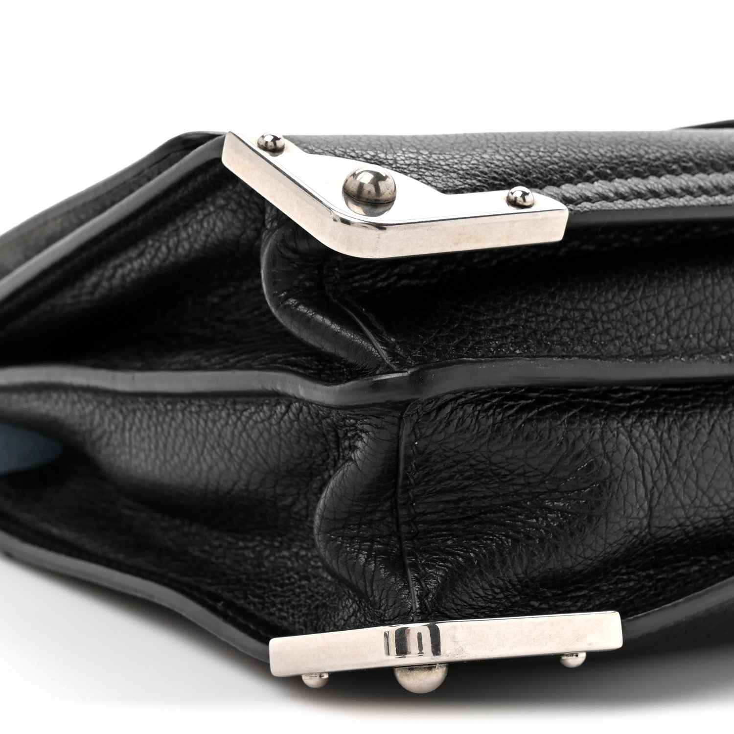 Prada Glace Calf Soft Cahier Bag Black Astrale
