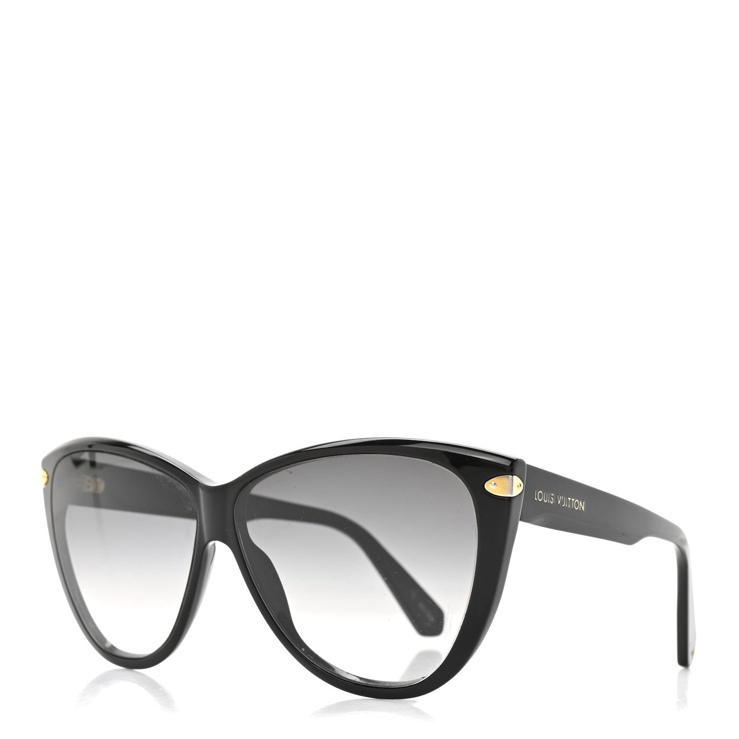 Louis Vuitton Acetate Velvet Sunglasses Z1293W Black