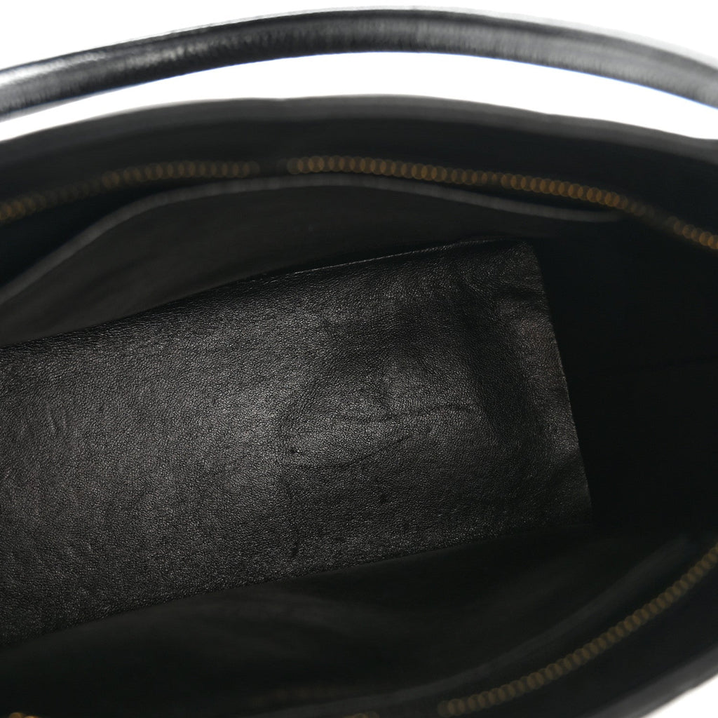 Chanel Caviar Quilted Medallion Tote Black