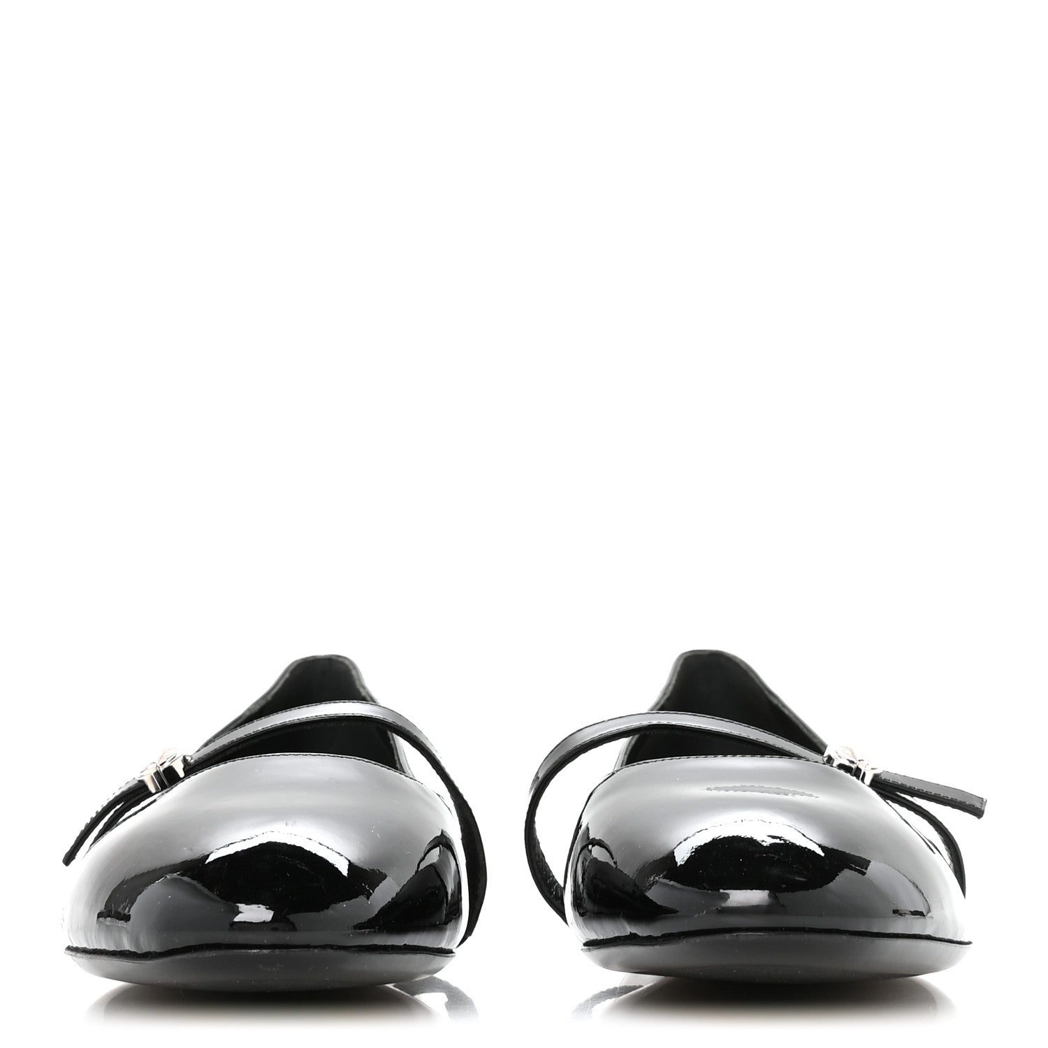 Louis Vuitton Patent Uniformes Ballet Flats 39.5 Black