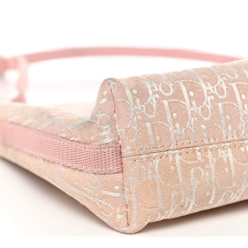 Christian Dior Monogram Shoulder Bag Pochette Pink