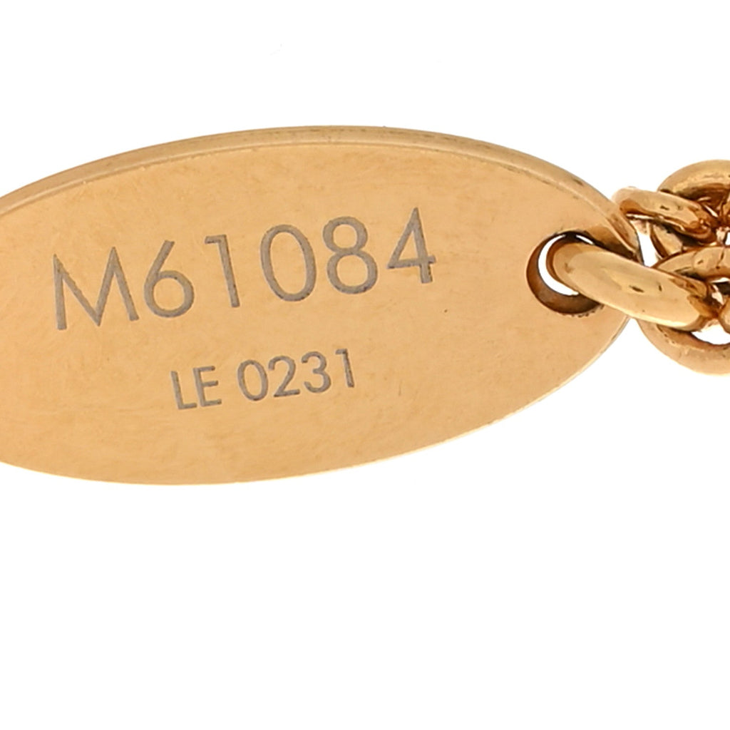 Louis Vuitton Essential V Supple Bracelet Gold