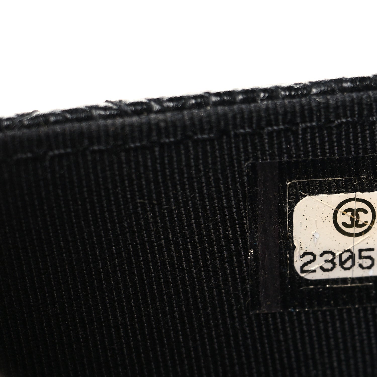 Chanel Caviar Quilted Wallet on Chain WOC Black