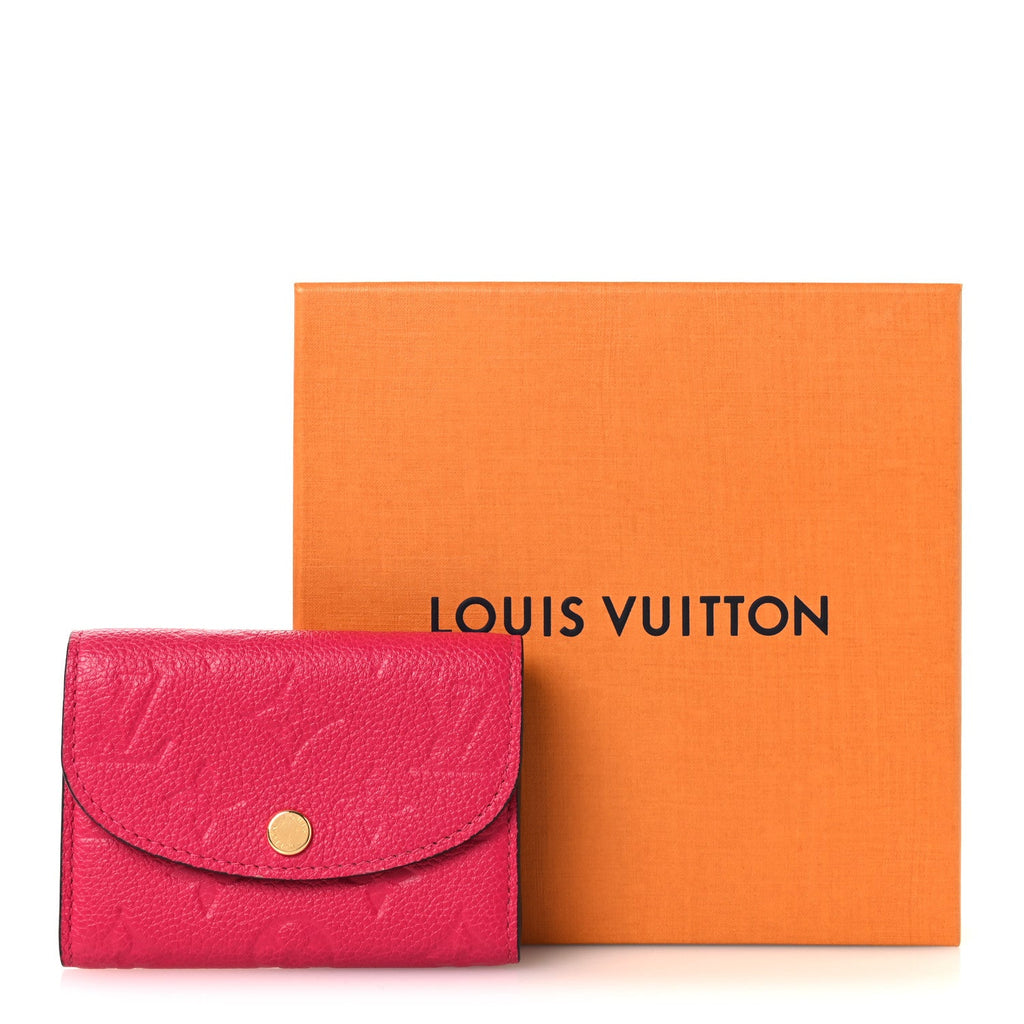 Louis Vuitton Empreinte Rosalie Coin Purse Rose Pondichery
