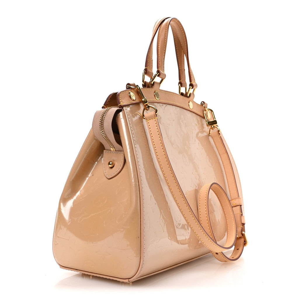 Louis Vuitton Vernis Brea MM Rose Angelique